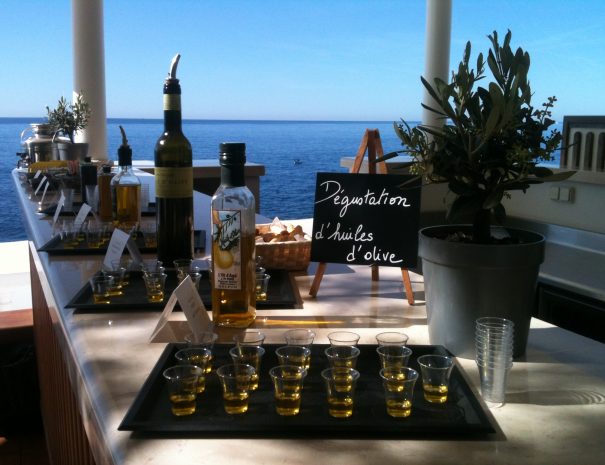 Dégustation commentée : bar à huiles d’olive au Grand-Hôtel du Cap-Ferrat
